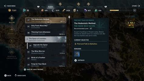 the hedonistic method ac odyssey.